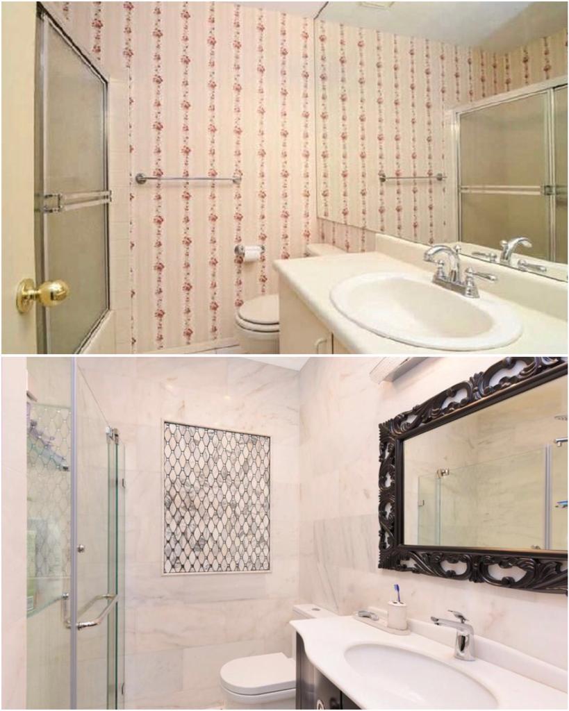 Bathroom Remodel Before & After